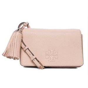 Tory Burch Thea crossbody pink leather